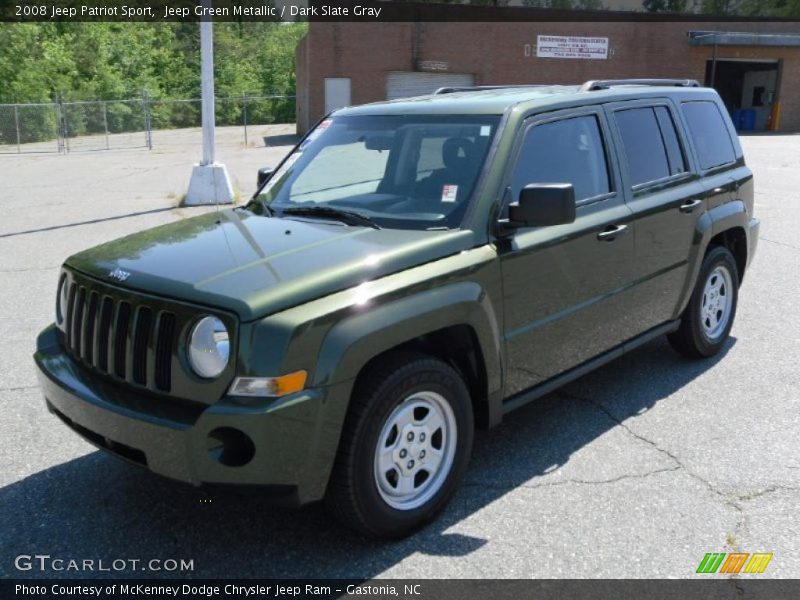 Jeep Green Metallic / Dark Slate Gray 2008 Jeep Patriot Sport