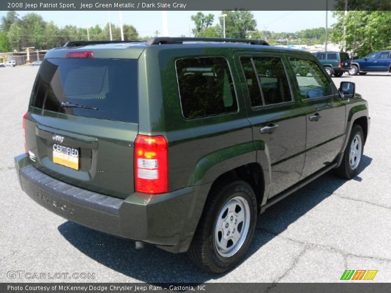 Jeep Green Metallic / Dark Slate Gray 2008 Jeep Patriot Sport