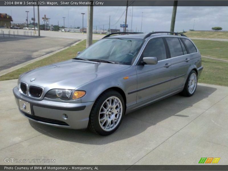 Silver Grey Metallic / Grey 2004 BMW 3 Series 325i Wagon