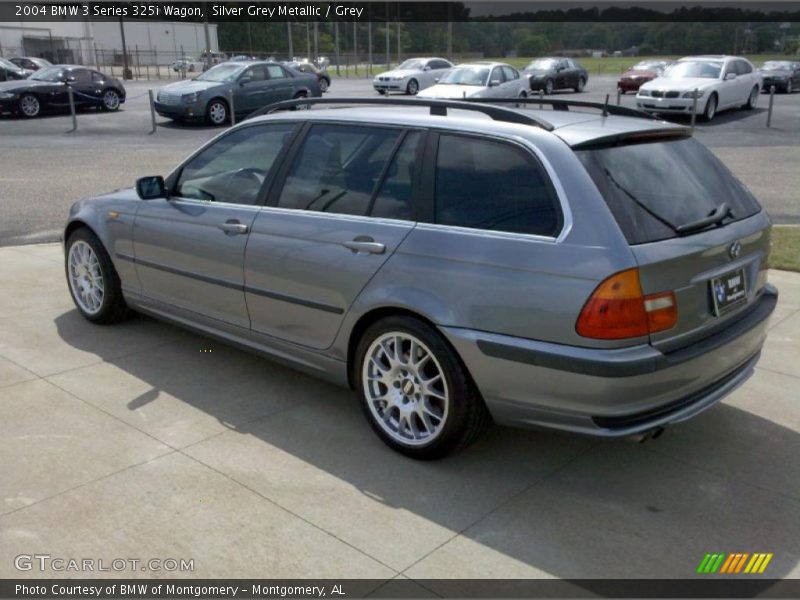 Silver Grey Metallic / Grey 2004 BMW 3 Series 325i Wagon
