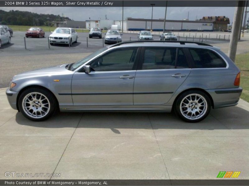 Silver Grey Metallic / Grey 2004 BMW 3 Series 325i Wagon