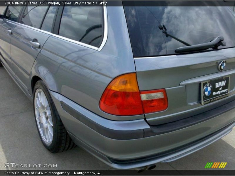 Silver Grey Metallic / Grey 2004 BMW 3 Series 325i Wagon