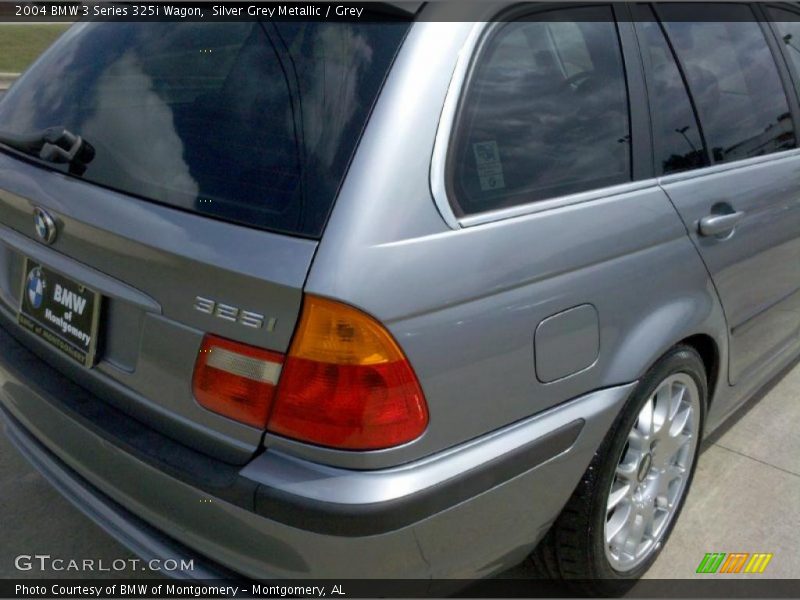 Silver Grey Metallic / Grey 2004 BMW 3 Series 325i Wagon