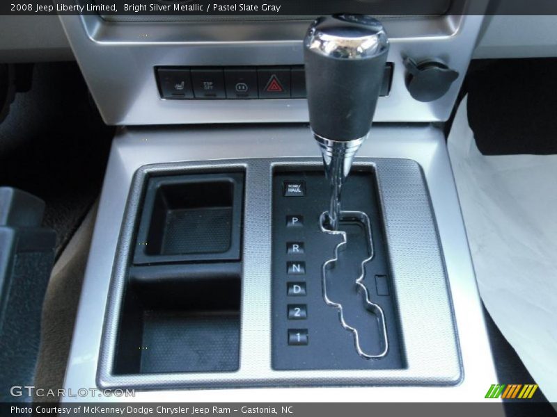 Bright Silver Metallic / Pastel Slate Gray 2008 Jeep Liberty Limited