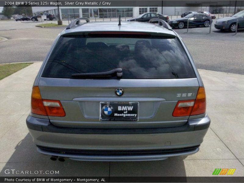 Silver Grey Metallic / Grey 2004 BMW 3 Series 325i Wagon