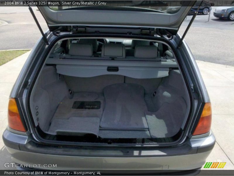 Silver Grey Metallic / Grey 2004 BMW 3 Series 325i Wagon