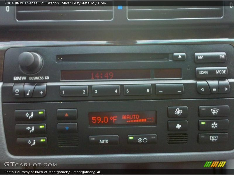 Silver Grey Metallic / Grey 2004 BMW 3 Series 325i Wagon