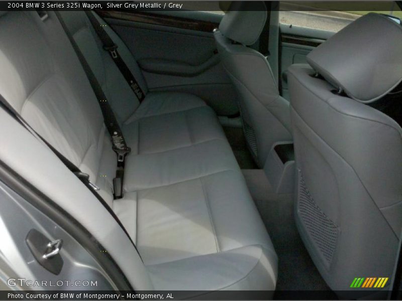 Silver Grey Metallic / Grey 2004 BMW 3 Series 325i Wagon