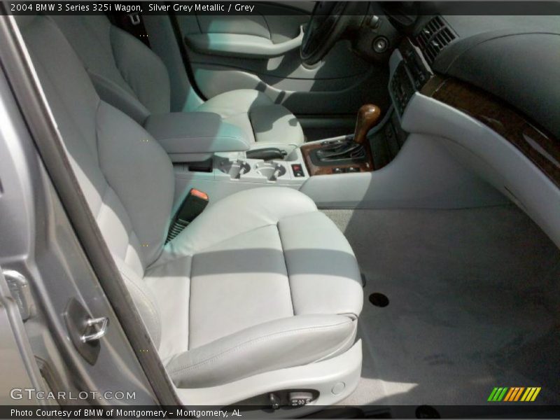 Silver Grey Metallic / Grey 2004 BMW 3 Series 325i Wagon