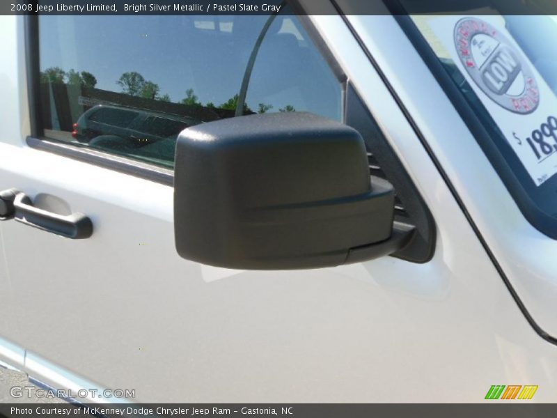 Bright Silver Metallic / Pastel Slate Gray 2008 Jeep Liberty Limited