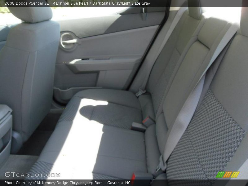 Marathon Blue Pearl / Dark Slate Gray/Light Slate Gray 2008 Dodge Avenger SE