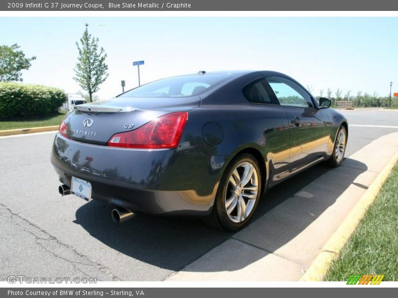 Blue Slate Metallic / Graphite 2009 Infiniti G 37 Journey Coupe