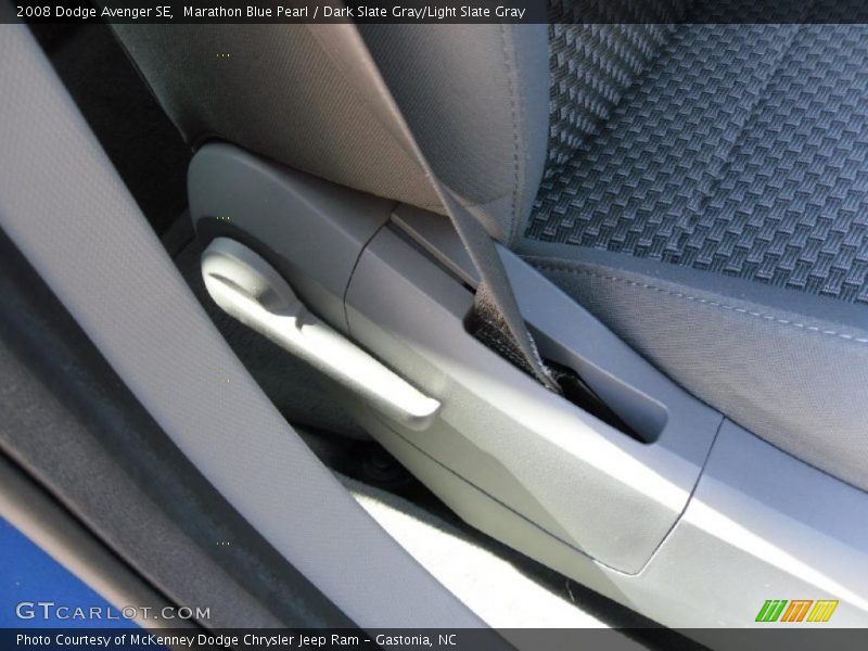 Marathon Blue Pearl / Dark Slate Gray/Light Slate Gray 2008 Dodge Avenger SE