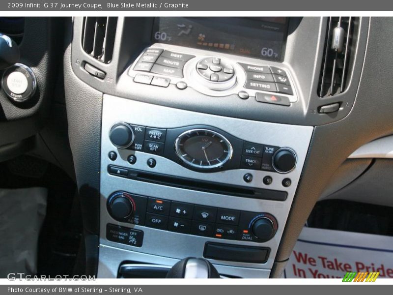 Blue Slate Metallic / Graphite 2009 Infiniti G 37 Journey Coupe