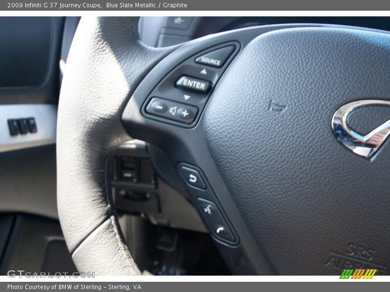 Blue Slate Metallic / Graphite 2009 Infiniti G 37 Journey Coupe