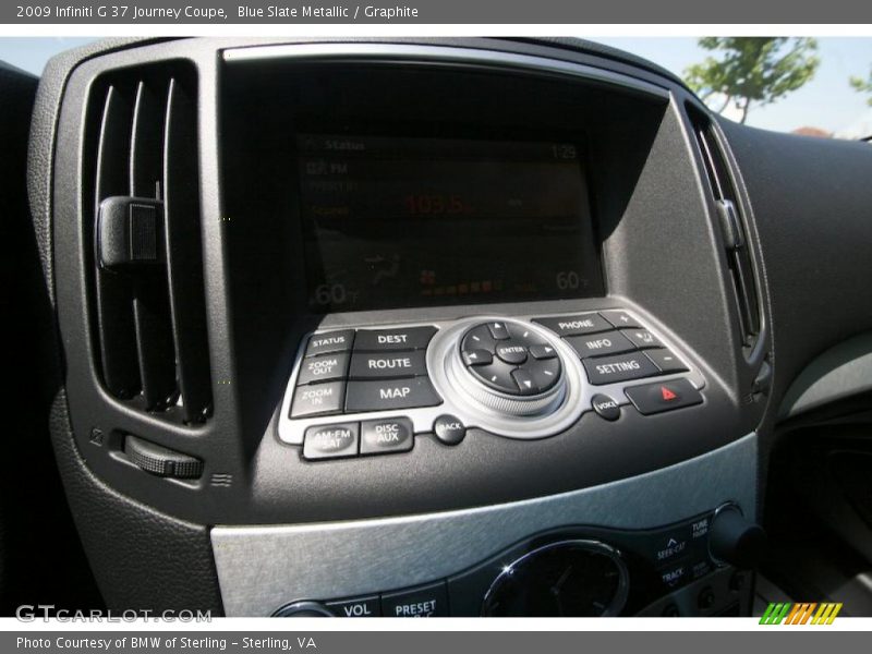 Blue Slate Metallic / Graphite 2009 Infiniti G 37 Journey Coupe