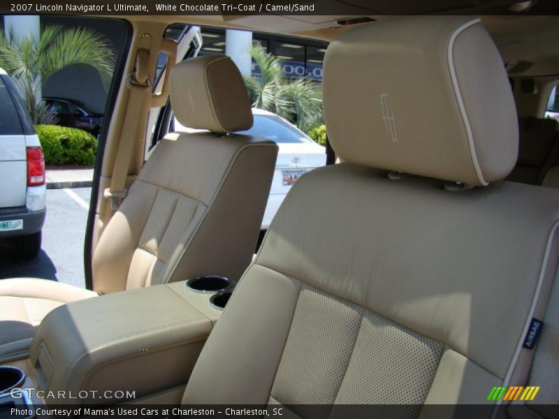 White Chocolate Tri-Coat / Camel/Sand 2007 Lincoln Navigator L Ultimate