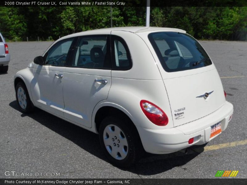Cool Vanilla White / Pastel Slate Gray 2008 Chrysler PT Cruiser LX