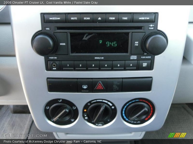 Cool Vanilla White / Pastel Slate Gray 2008 Chrysler PT Cruiser LX