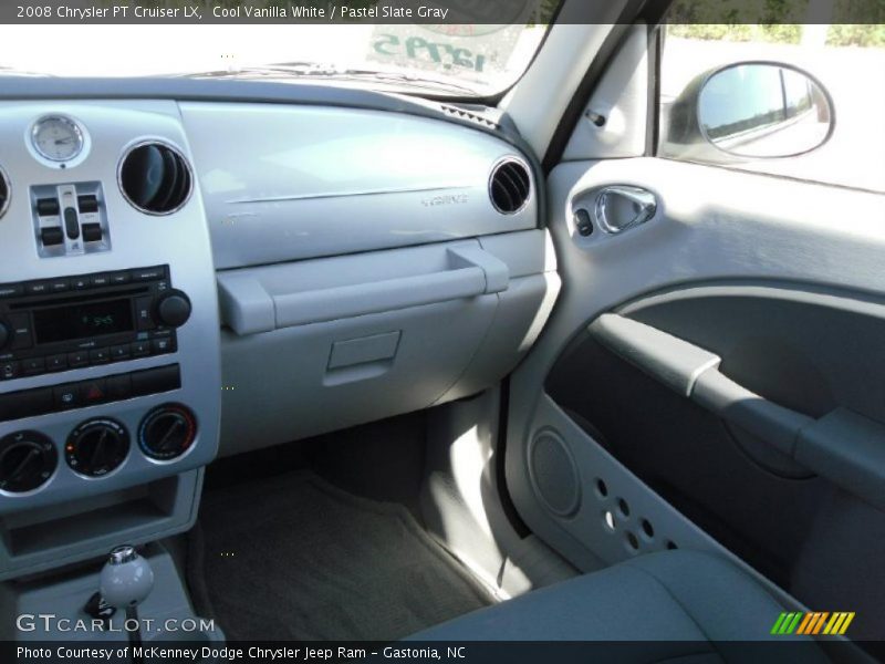 Cool Vanilla White / Pastel Slate Gray 2008 Chrysler PT Cruiser LX