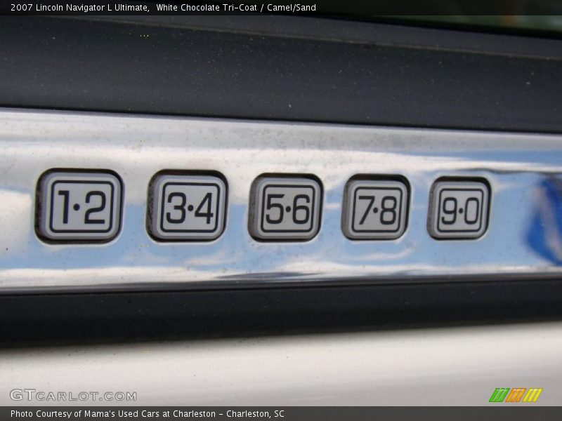 White Chocolate Tri-Coat / Camel/Sand 2007 Lincoln Navigator L Ultimate