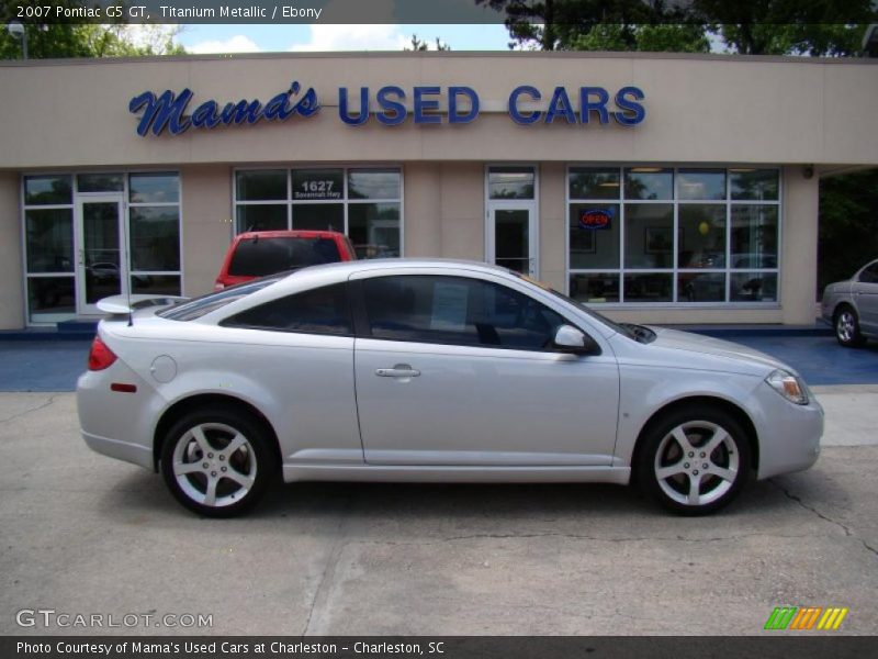 Titanium Metallic / Ebony 2007 Pontiac G5 GT