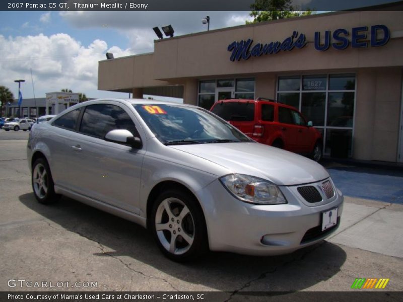 Titanium Metallic / Ebony 2007 Pontiac G5 GT