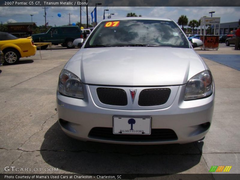 Titanium Metallic / Ebony 2007 Pontiac G5 GT
