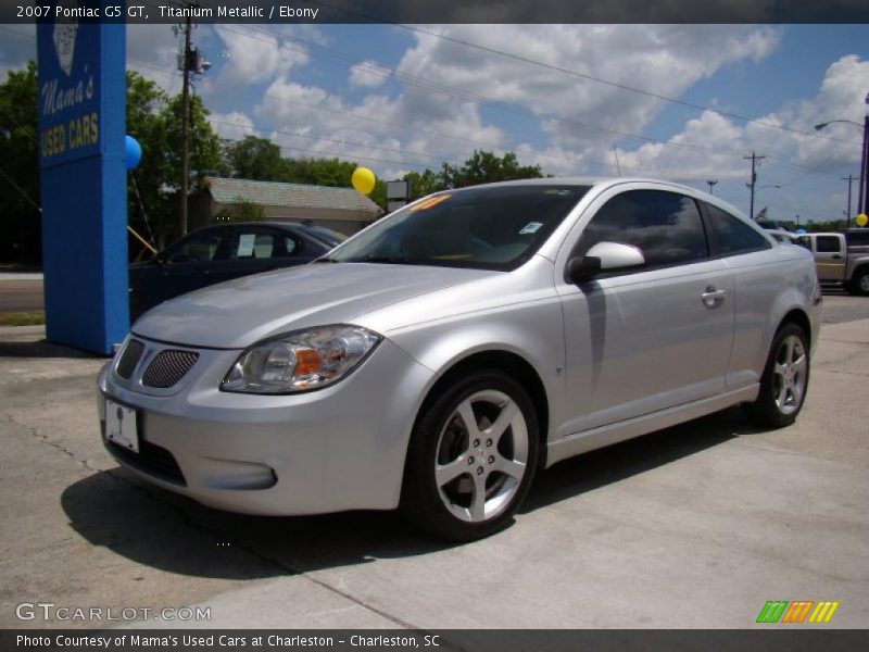 Titanium Metallic / Ebony 2007 Pontiac G5 GT