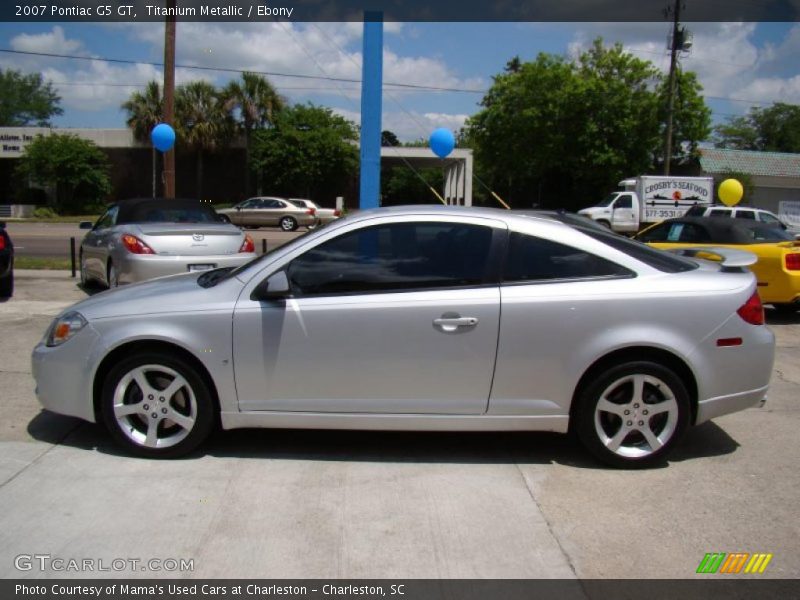 Titanium Metallic / Ebony 2007 Pontiac G5 GT