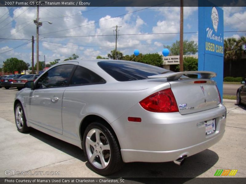 Titanium Metallic / Ebony 2007 Pontiac G5 GT