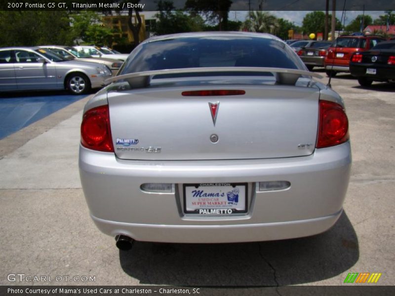 Titanium Metallic / Ebony 2007 Pontiac G5 GT
