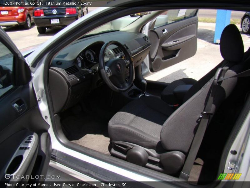 Titanium Metallic / Ebony 2007 Pontiac G5 GT