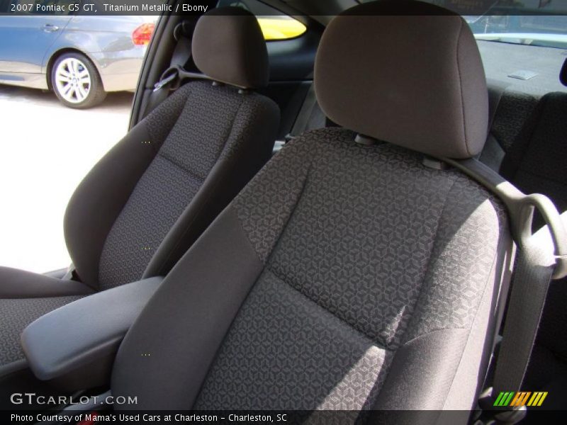 Titanium Metallic / Ebony 2007 Pontiac G5 GT