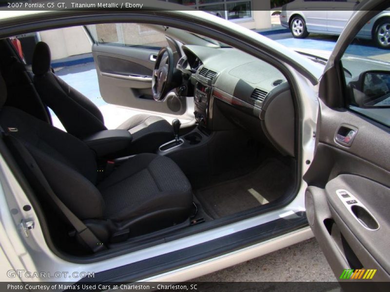 Titanium Metallic / Ebony 2007 Pontiac G5 GT