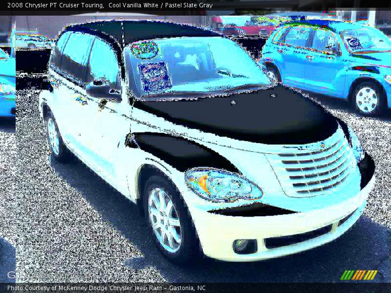 Cool Vanilla White / Pastel Slate Gray 2008 Chrysler PT Cruiser Touring