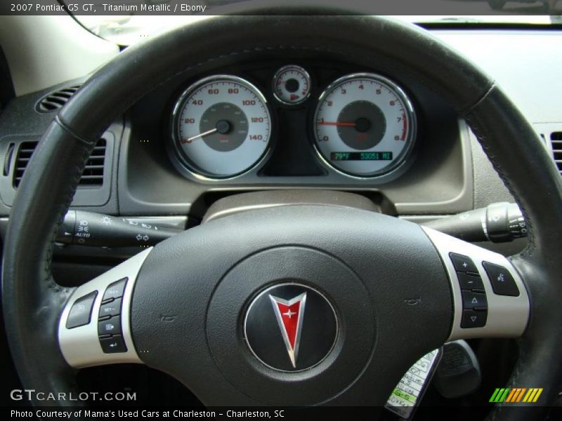 Titanium Metallic / Ebony 2007 Pontiac G5 GT