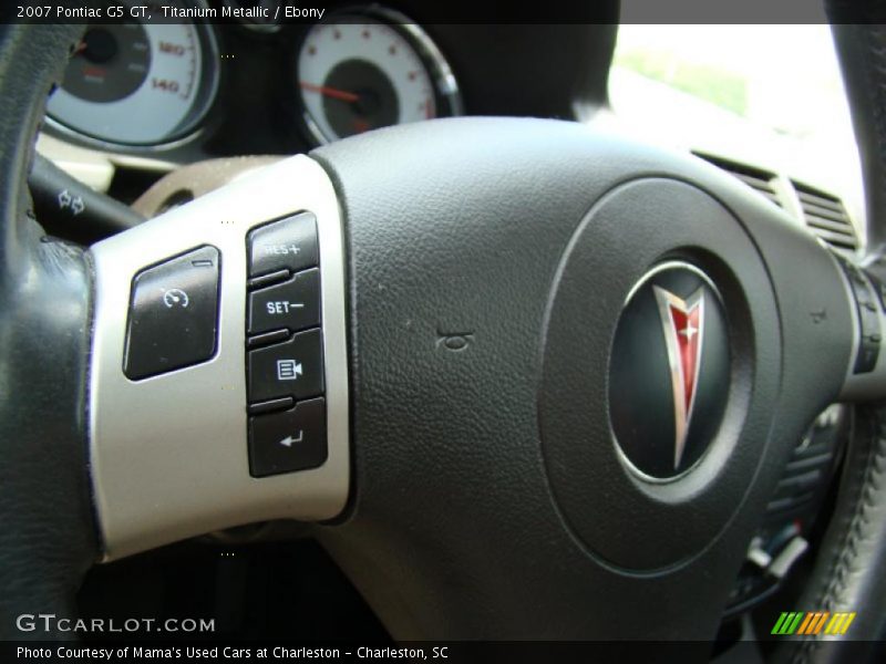 Titanium Metallic / Ebony 2007 Pontiac G5 GT
