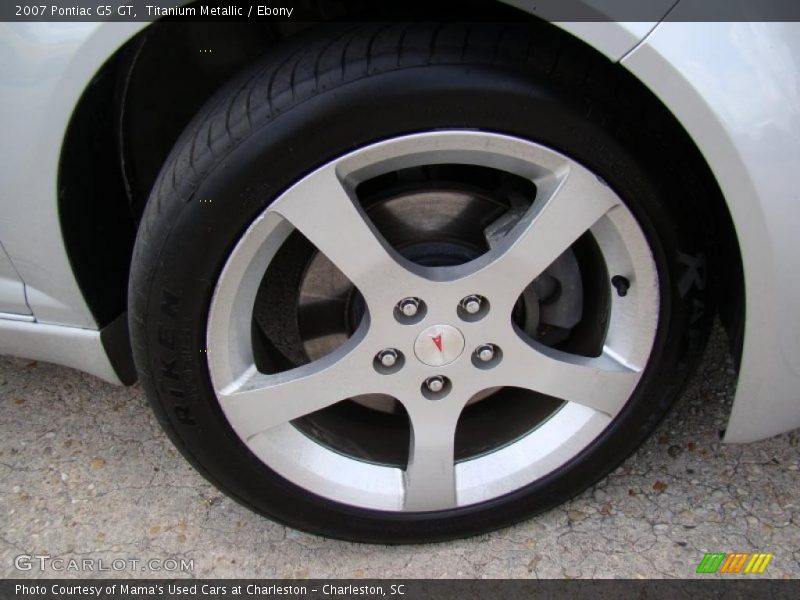 Titanium Metallic / Ebony 2007 Pontiac G5 GT