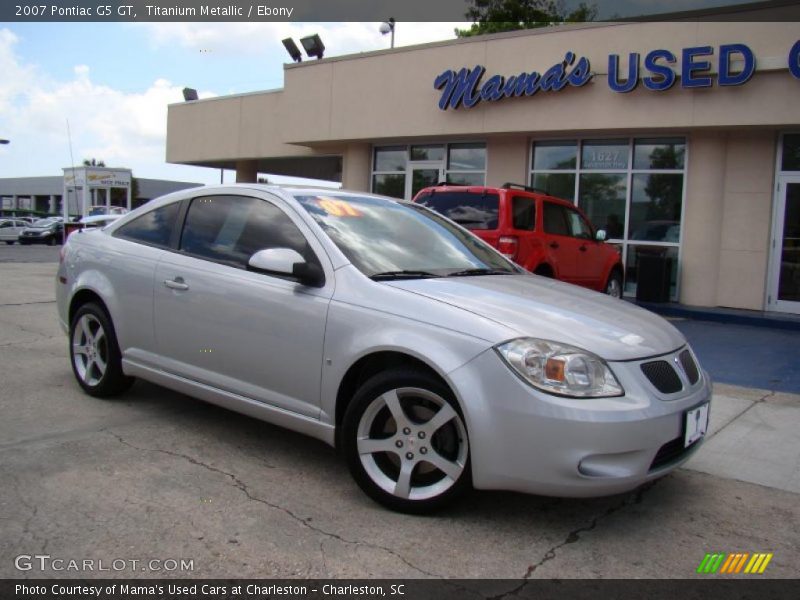 Titanium Metallic / Ebony 2007 Pontiac G5 GT