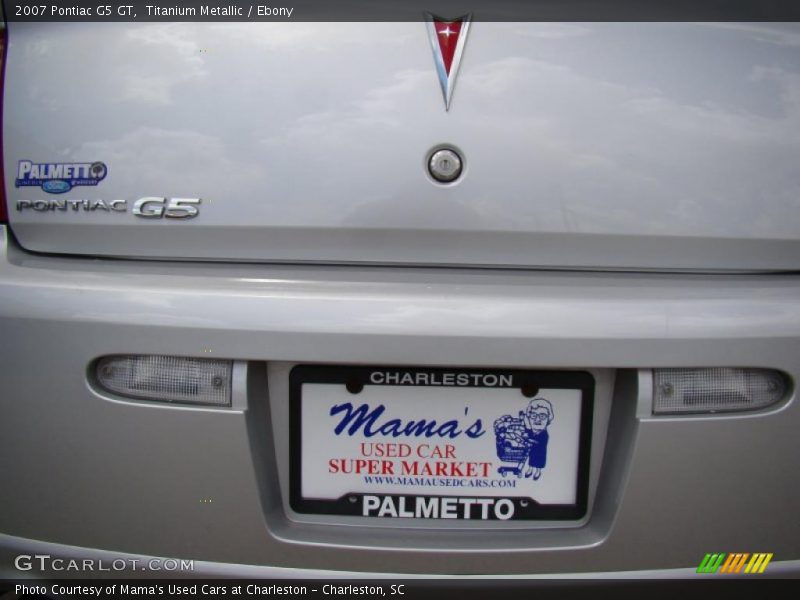 Titanium Metallic / Ebony 2007 Pontiac G5 GT