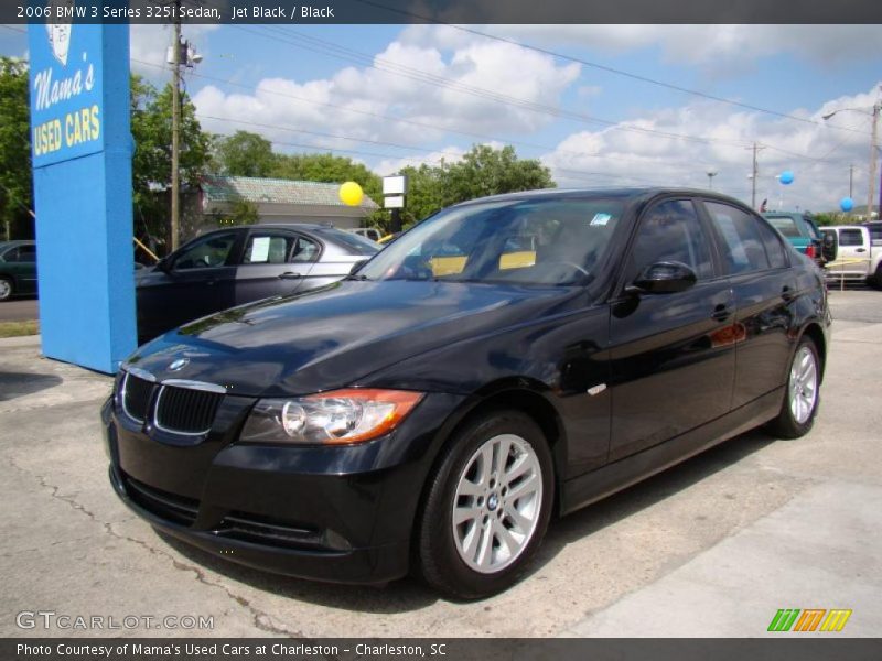 Jet Black / Black 2006 BMW 3 Series 325i Sedan