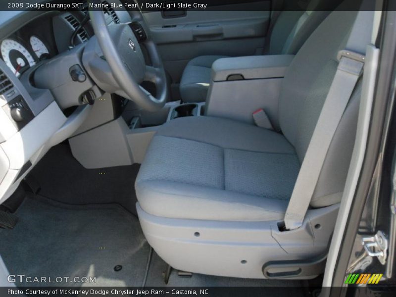 Marine Blue Pearl / Dark/Light Slate Gray 2008 Dodge Durango SXT