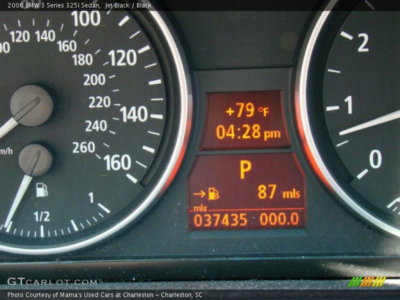 Jet Black / Black 2006 BMW 3 Series 325i Sedan