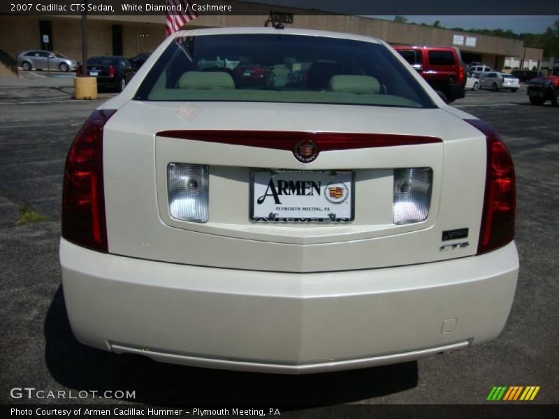 White Diamond / Cashmere 2007 Cadillac CTS Sedan