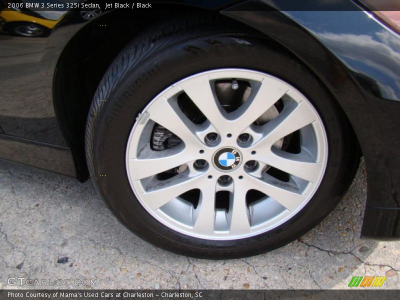 Jet Black / Black 2006 BMW 3 Series 325i Sedan