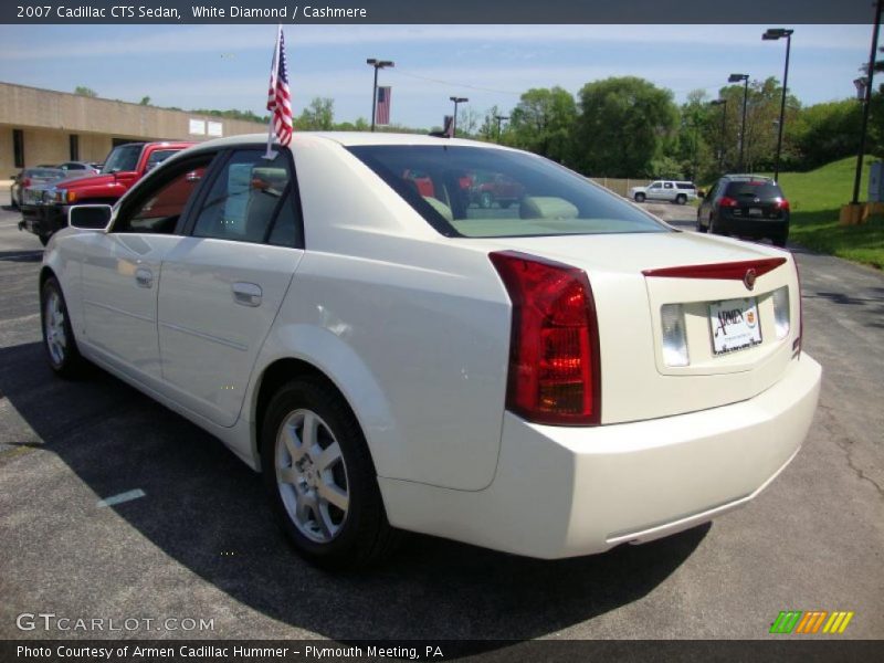 White Diamond / Cashmere 2007 Cadillac CTS Sedan