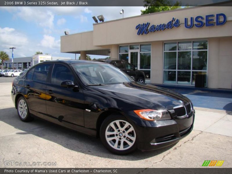 Jet Black / Black 2006 BMW 3 Series 325i Sedan