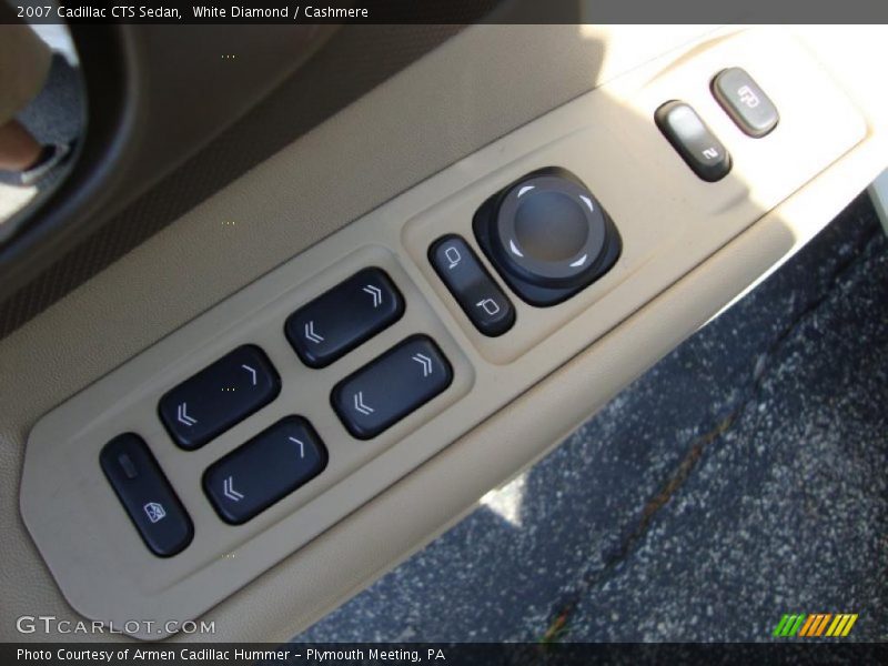 White Diamond / Cashmere 2007 Cadillac CTS Sedan
