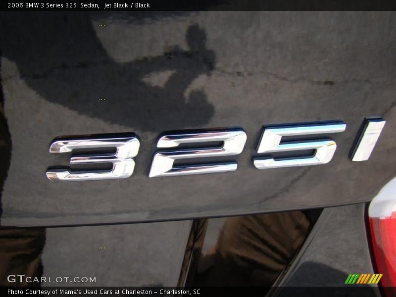 Jet Black / Black 2006 BMW 3 Series 325i Sedan